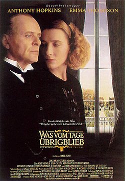 Filmplakat des Films Psychoanalyse und Film: Was vom Tage übrig blieb