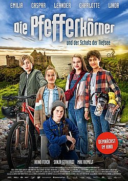 Filmplakat des Films Die Pfefferkörner und der Schatz der Tiefsee