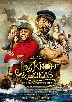 Filmplakat des Films Jim Knopf und Lukas der Lokomotivführer