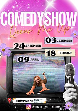 Filmplakat des Films Queer Me Up Comedyshow