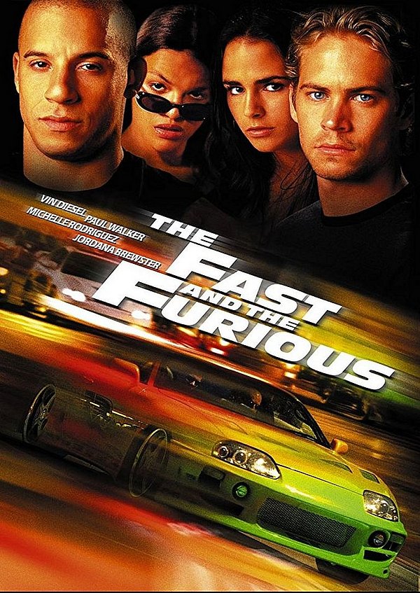 Filmplakat des Films 25 Jahre The Fast and the Furious