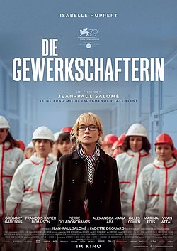 Filmplakat des Films La Syndicaliste (Die Gewerkschafterin)