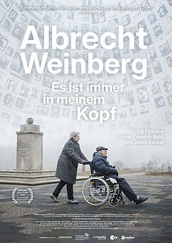 Filmplakat des Films Albrecht Weinberg - Es ist immer in meinem Kopf