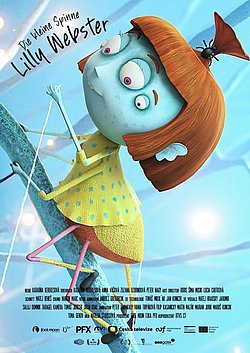 Filmplakat des Films Die kleine Spinne Lilly Webster