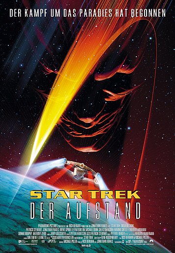 Filmplakat des Films Star Trek IX - Der Aufstand