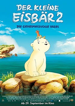 Filmplakat des Films Der kleine Eisbär 2 - Die geheimnisvolle Insel