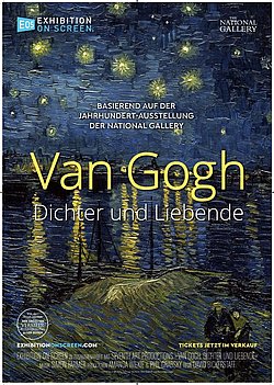 Filmplakat des Films Exhibition on Screen: Van Gogh: Dichter und Liebende