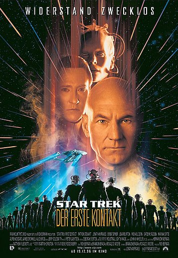 Filmplakat des Films Star Trek VIII - Der erste Kontakt