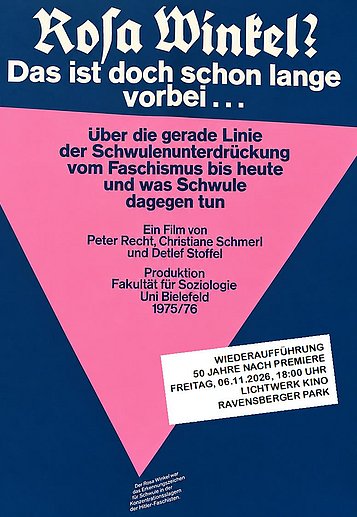 Filmplakat des Films 50 Jahre Rosa Winkel? Das ist doch schon lange vorbei...