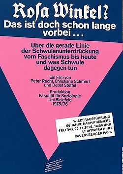 Filmplakat des Films 50 Jahre Rosa Winkel? Das ist doch schon lange vorbei...
