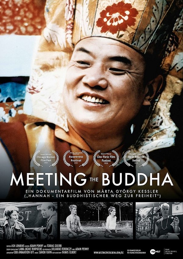 Filmplakat des Films Meeting the Buddha