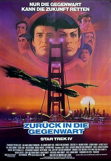 Filmplakat des Films Star Trek IV - Zurück in die Gegenwart