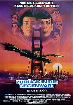 Filmplakat des Films Star Trek IV - Zurück in die Gegenwart