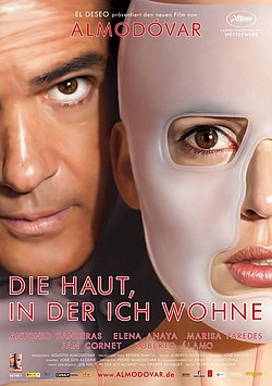 Filmplakat des Films Psychoanalyse u. Film: Die Haut, in der ich wohne