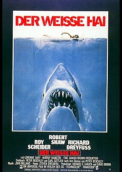 Filmplakat des Films Der weiße Hai