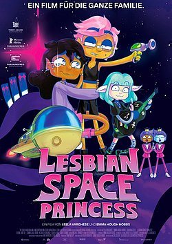 Filmplakat des Films Lesbian Space Princess