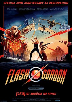Filmplakat des Films Flash Gordon