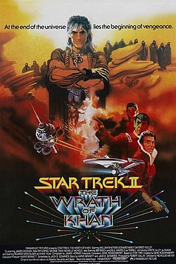 Filmplakat des Films Star Trek II - Der Zorn des Khan - Directors Cut