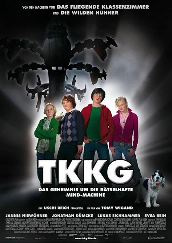 Filmplakat des Films TKKG - Das Geheimnis um die rätselhafte Mind-Machine