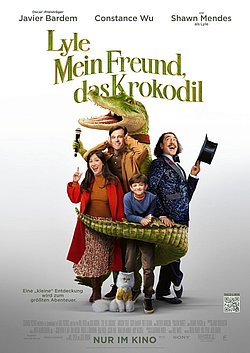 Filmplakat des Films Lyle - Mein Freund, das Krokodil