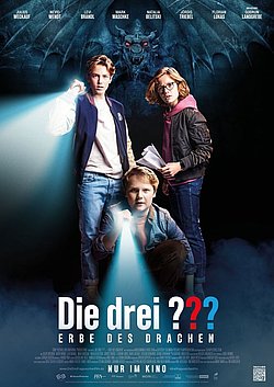 Filmplakat des Films Die drei ??? - Erbe des Drachen