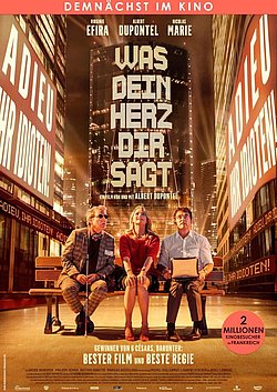 Filmplakat des Films Adieu les cons (Was dein Herz dir sagt - Adieu ihr Idioten!)