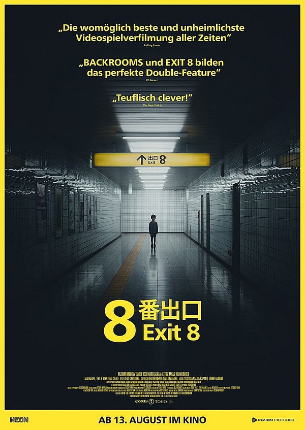Filmplakat des Films NIPPON CINEMA: Exit 8