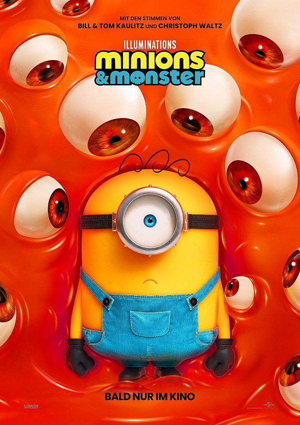 Filmplakat des Films Міньйони та монстри (українська мовна версія)