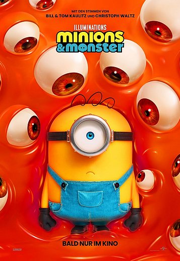 Filmplakat des Films Міньйони та монстри (українська мовна версія)