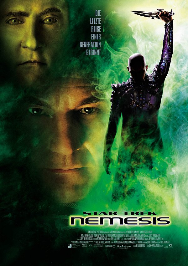 Filmplakat des Films Star Trek X - Nemesis