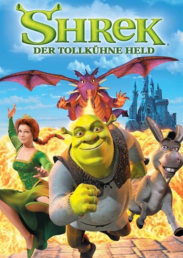 Filmplakat des Films Shrek - Der tollkühne Held