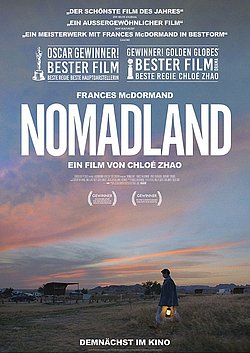 Filmplakat des Films Psychoanalyse und Film: Nomadland