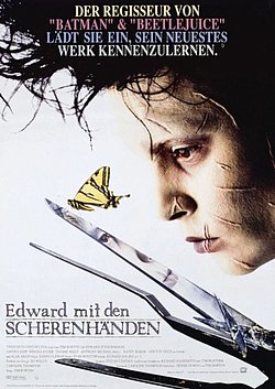 Filmplakat des Films Edward Scissorhands (1990)