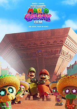 Filmplakat des Films Der Super Mario Galaxy Film (Ukrainische Sprachfassung)