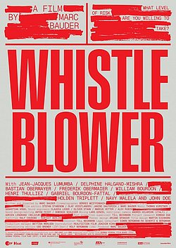 Filmplakat des Films Whistleblower