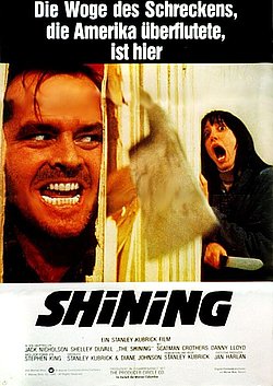 Filmplakat des Films The Shining ARCHITEKTUR&FILM