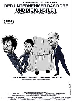 Filmplakat des Films filmhaus_präsentiert: Der Unternehmer das Dorf und die Künstler