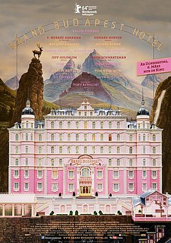 Filmplakat des Films Grand Budapest Hotel - ARCHITEKTUR&FILM