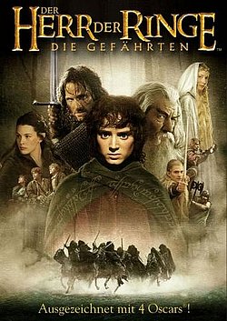 Filmplakat des Films Der Herr der Ringe - die Gefährten (Extended Version)
