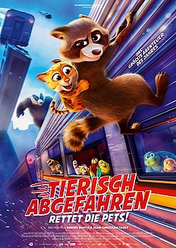 Filmplakat des Films Tierisch abgefahren - Rettet die Pets!