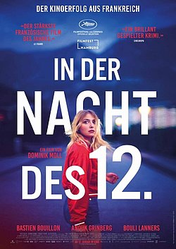 Filmplakat des Films La Nuit du 12 (In der Nacht des 12.)