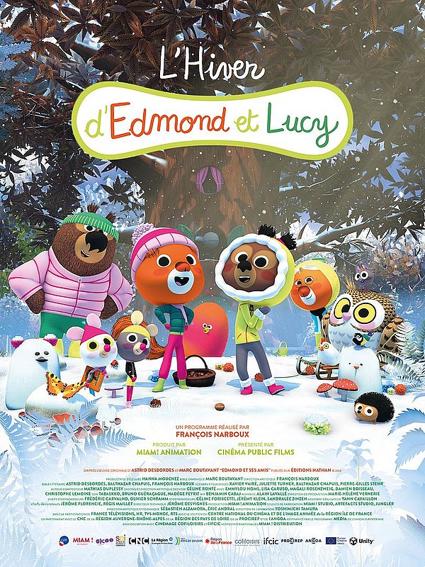 Filmplakat des Films KINO FÜR ANFÄNGER:INNEN: Edmund und Luzie - Winterabenteuer