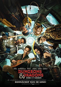 Filmplakat des Films Dungeons & Dragons: Ehre unter Dieben