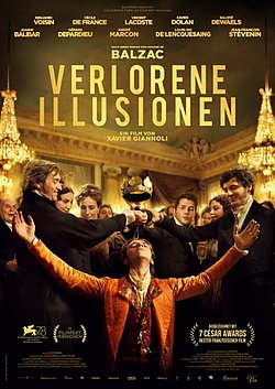 Filmplakat des Films Illusions perdues (Verlorene Illusionen)