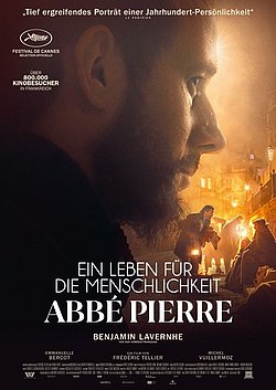 Filmplakat des Films Ein Leben für die Menschlichkeit - Abbé Pierre
