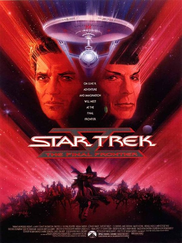 Filmplakat des Films Star Trek V - Am Rande des Universums