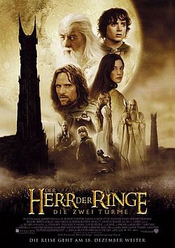 Filmplakat des Films Der Herr der Ringe - Die zwei Türme (Extended Version)